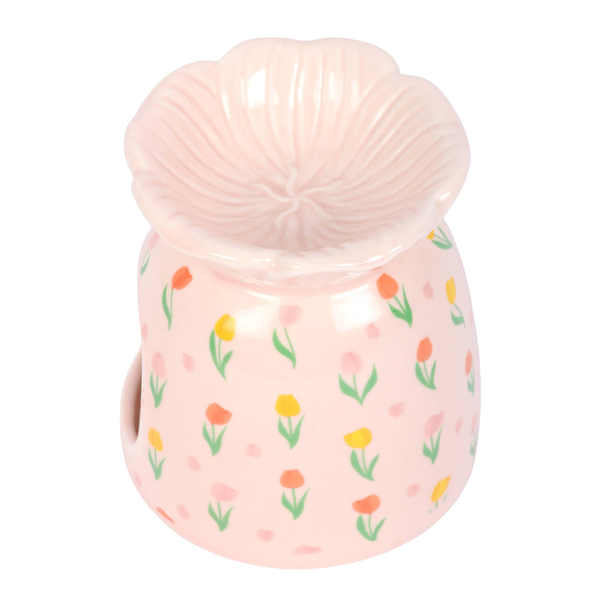 Tulip Print Ceramic Oil Burner