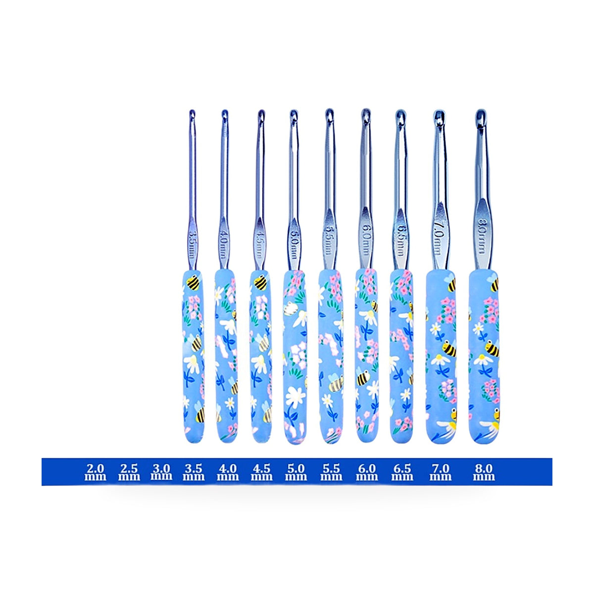Bee Happy Crochet Hook & Accessories Set