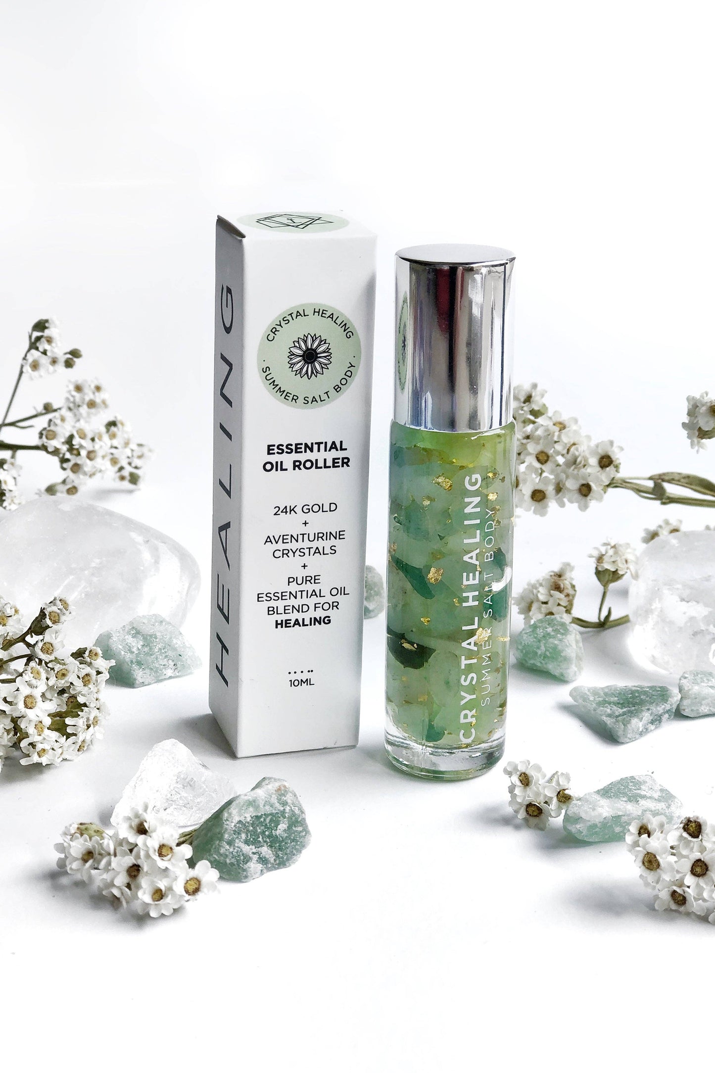 Aventurine Essential Oil Roller - Healing