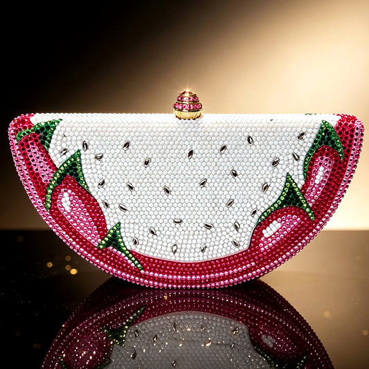Tropical Spark Dragon Fruit Clutch