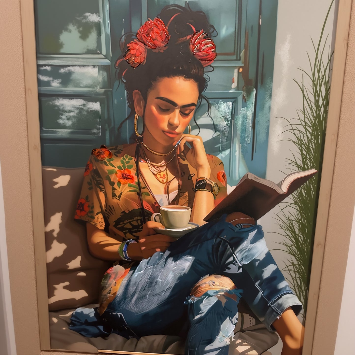 Relaxing Frida - Brushed