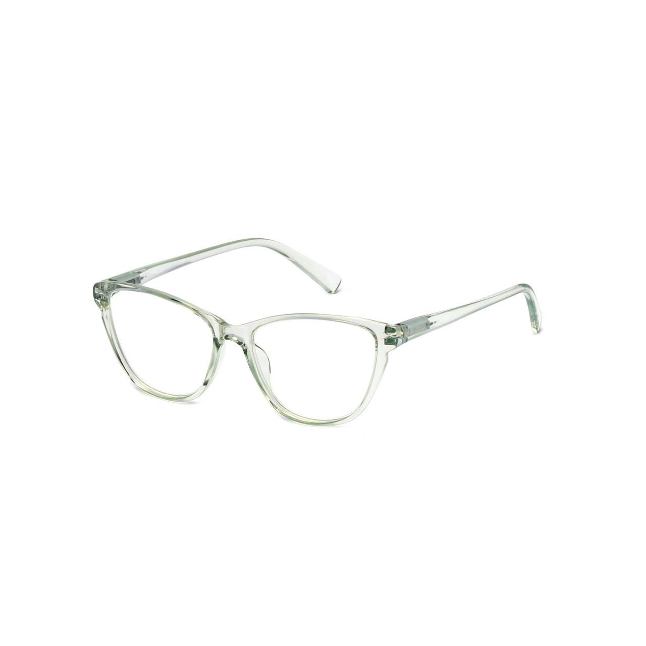 Floral Reader Ladies Reading Glasses | Cat Eye Spring Hinge | Assorted Strengths