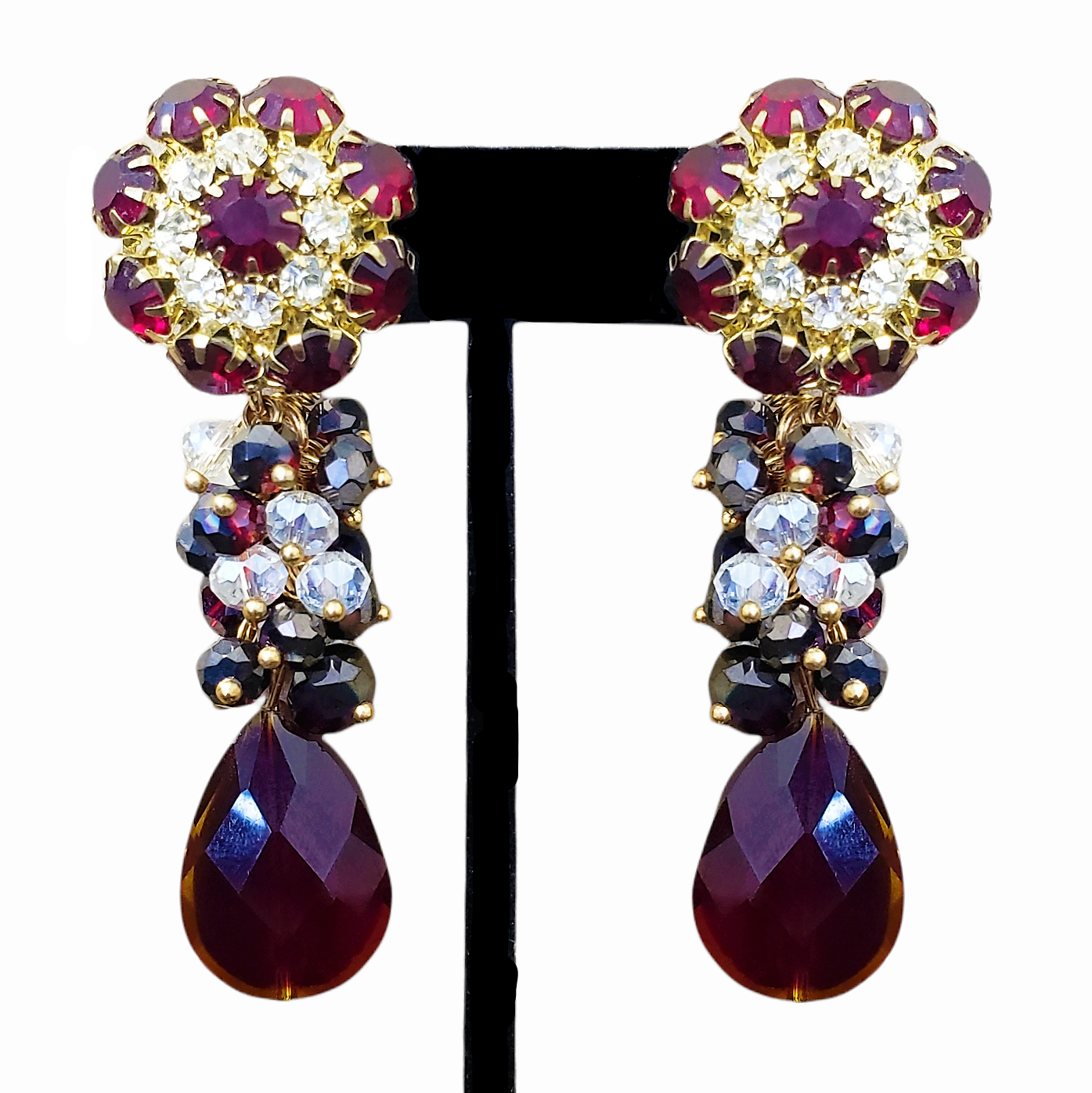 Valentine's Day Gift | Red Statement Earrings | Gift for Her