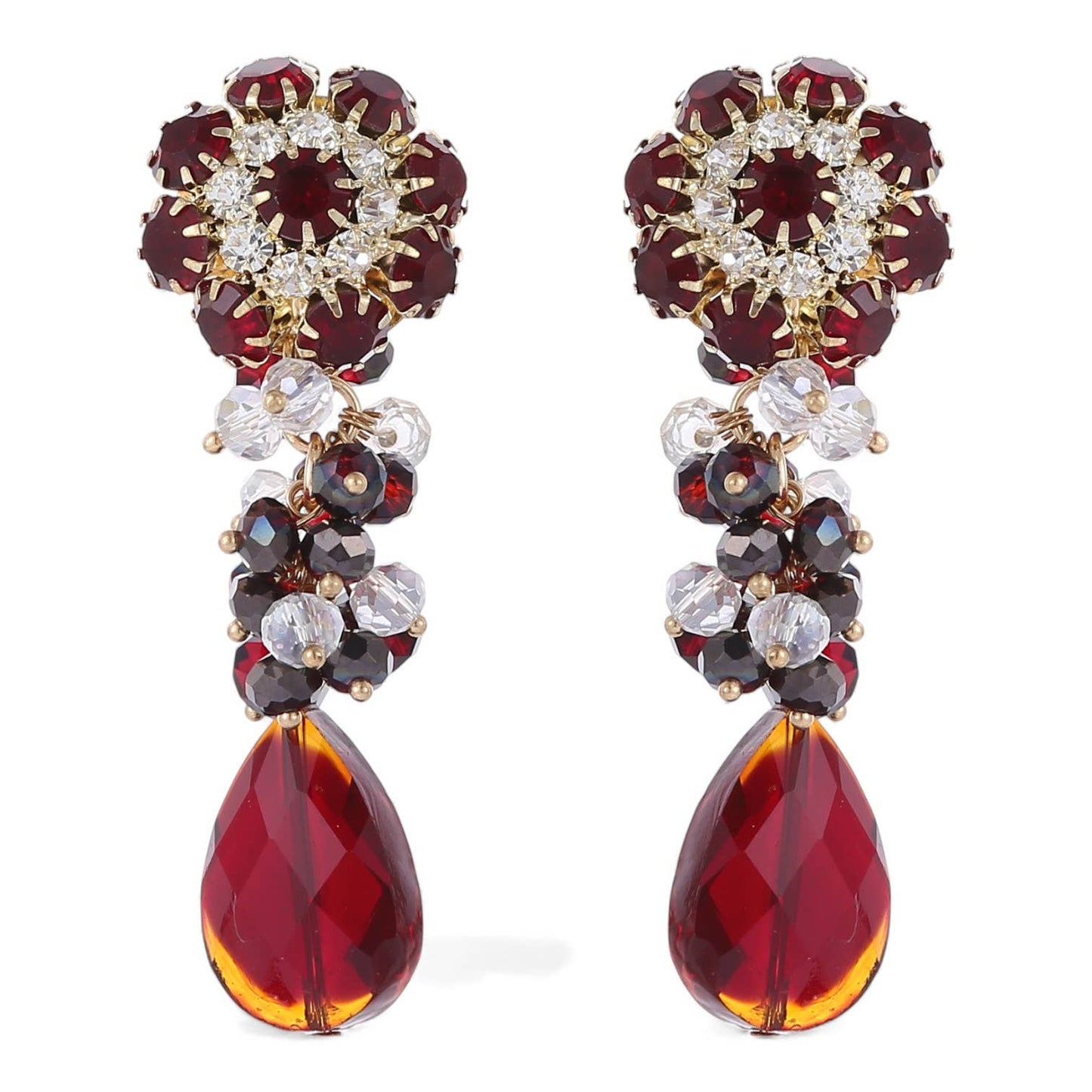 Valentine's Day Gift | Red Statement Earrings | Gift for Her