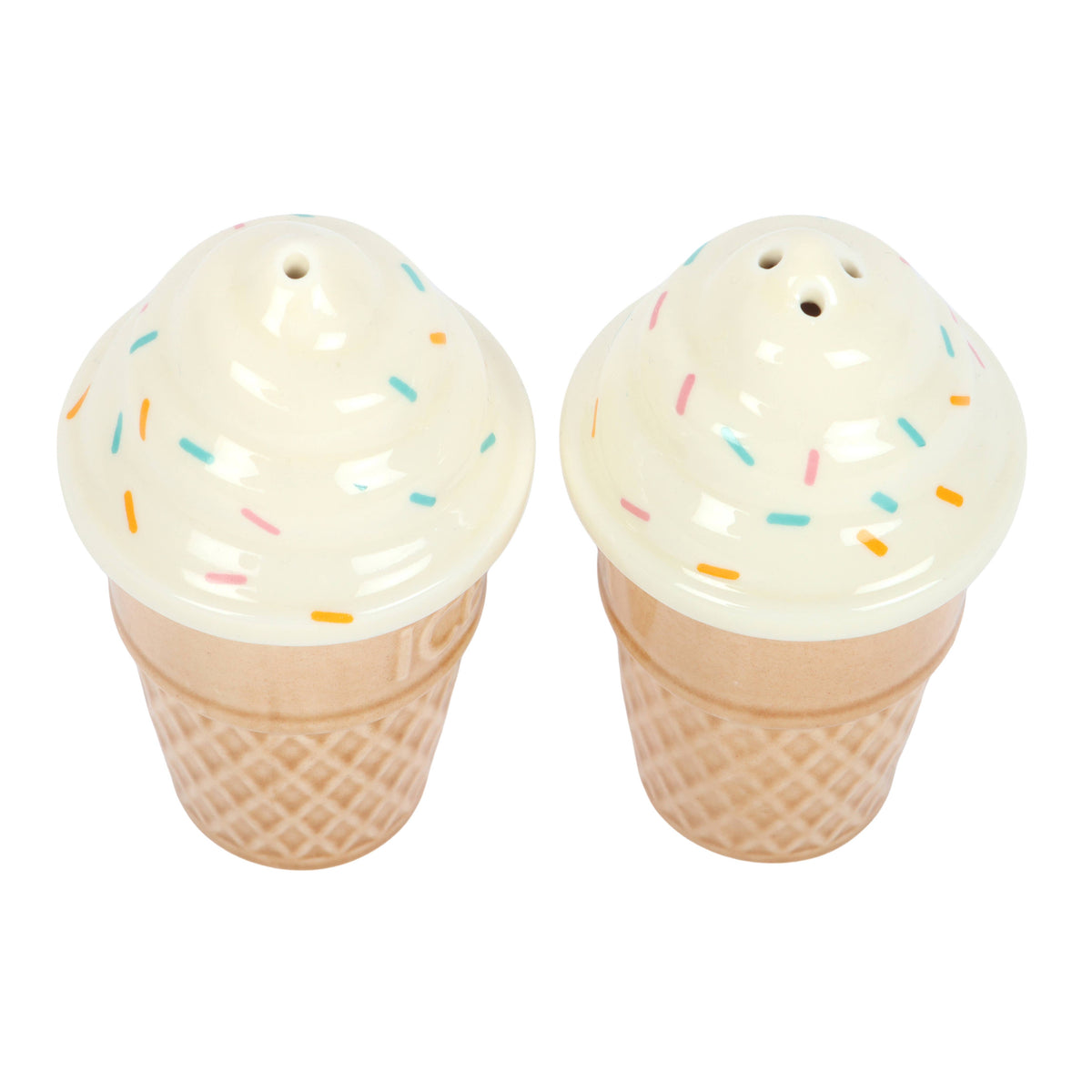 S/2 Ice Cream salt & pepper set