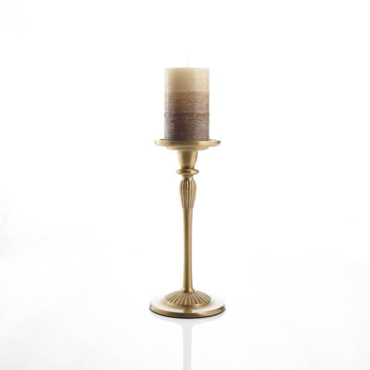 Brass Candlestick 9''