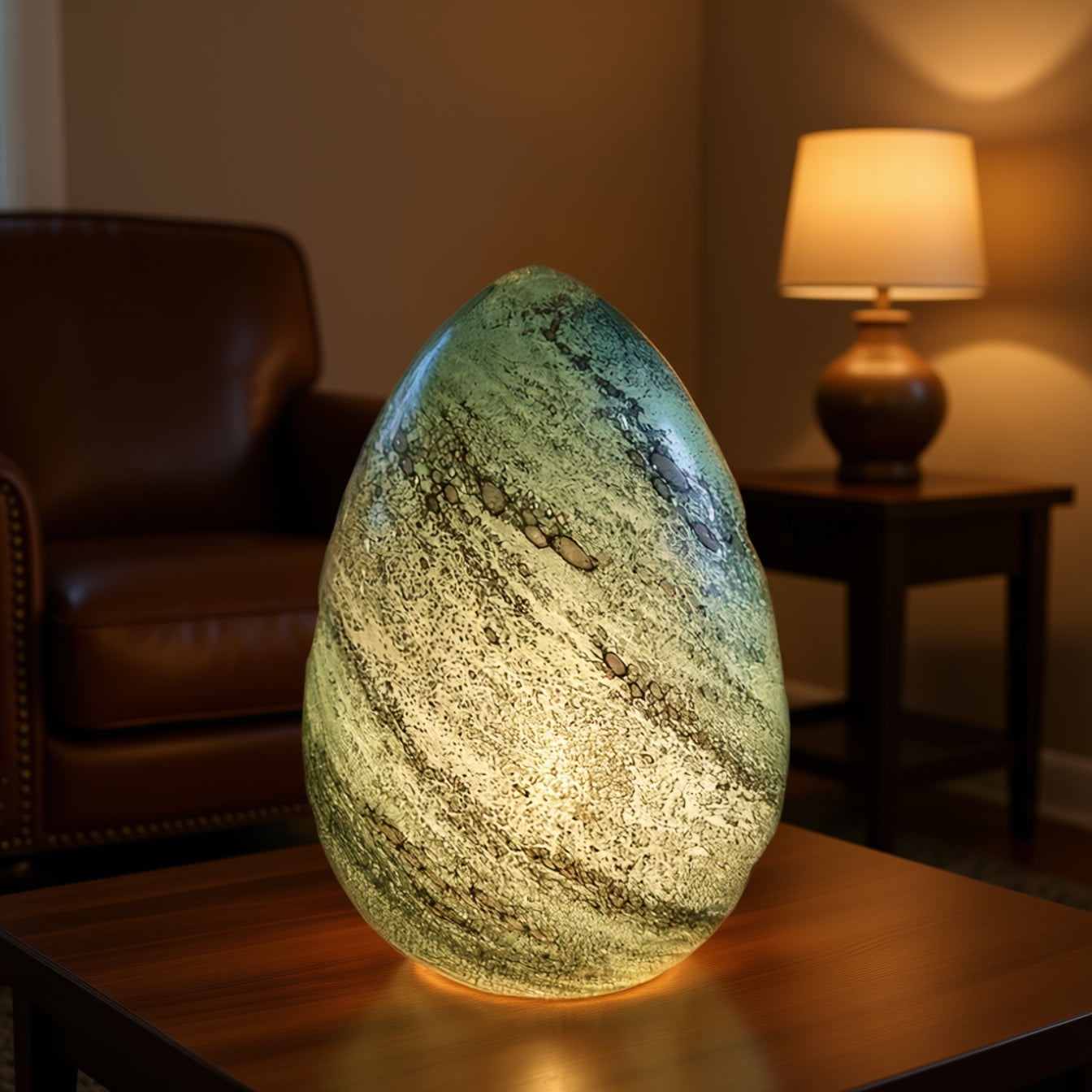 Lumi Egg Glass Ball Lamp