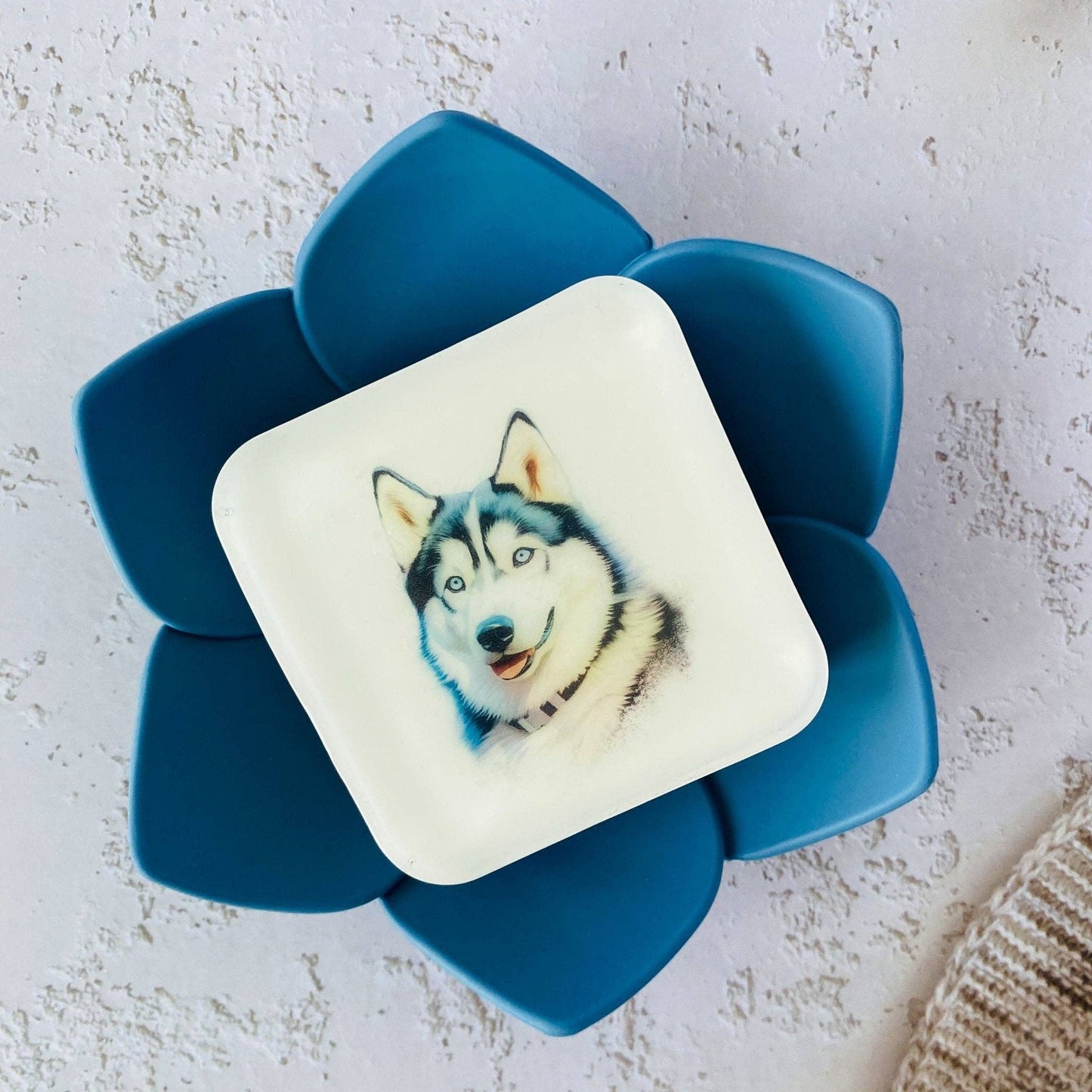 Handmade Artisan Soap | Siberian Husky | Canine Charm