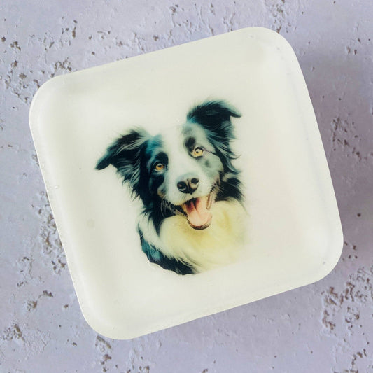 Border Collie Black Variant Soap