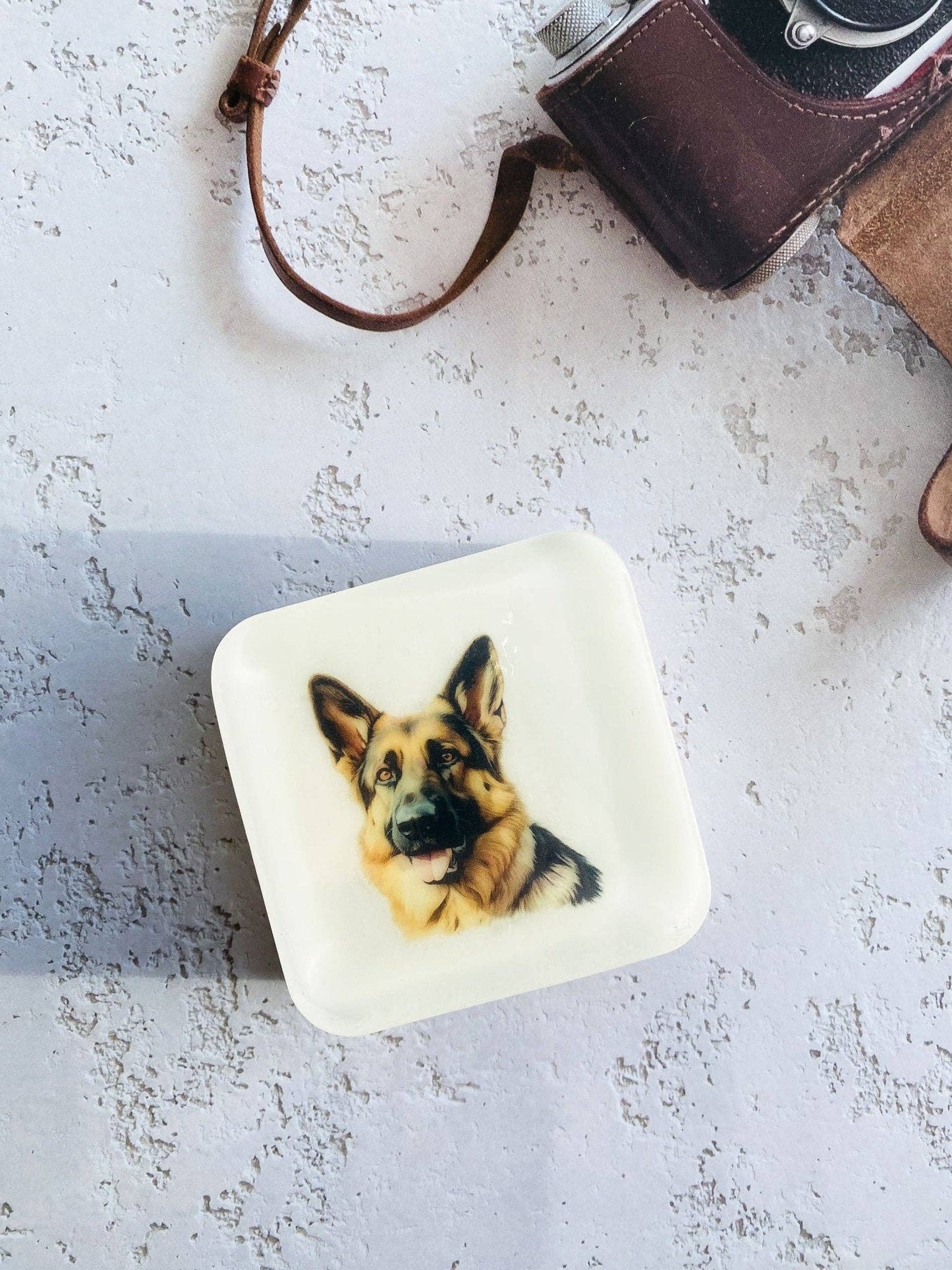 Handmade Artisan Soap | German Shepherd | Canine Charm