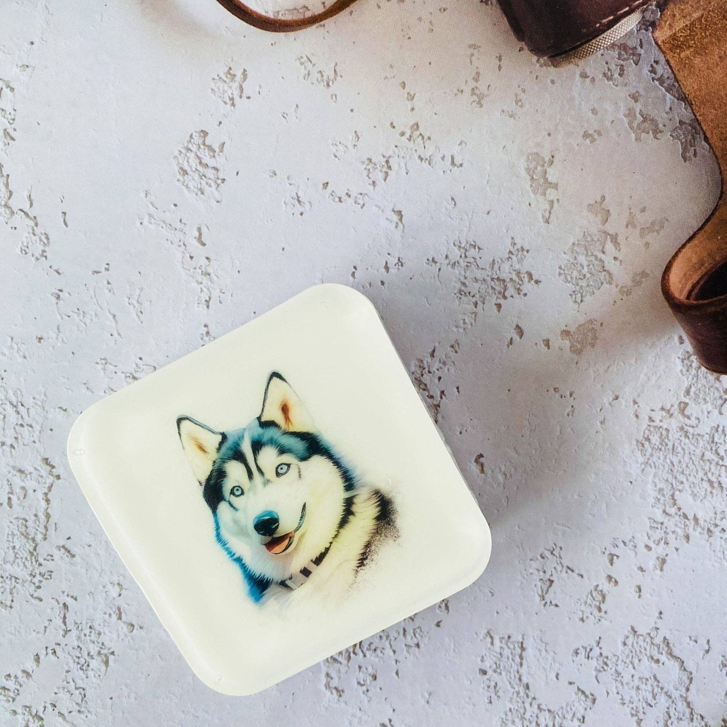 Handmade Artisan Soap | Siberian Husky | Canine Charm