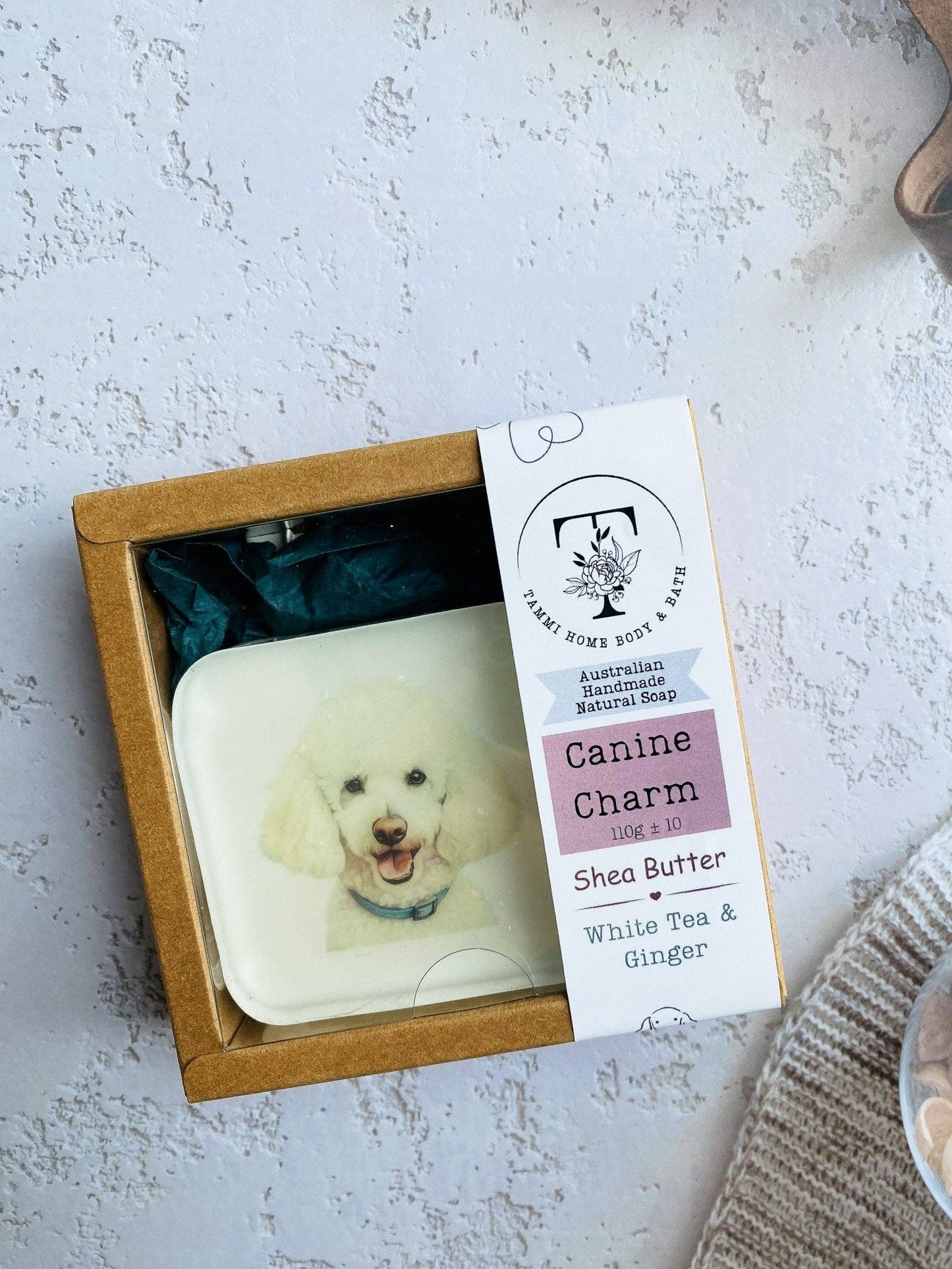 Handmade Artisan Soap | Poodle | Canine Charm