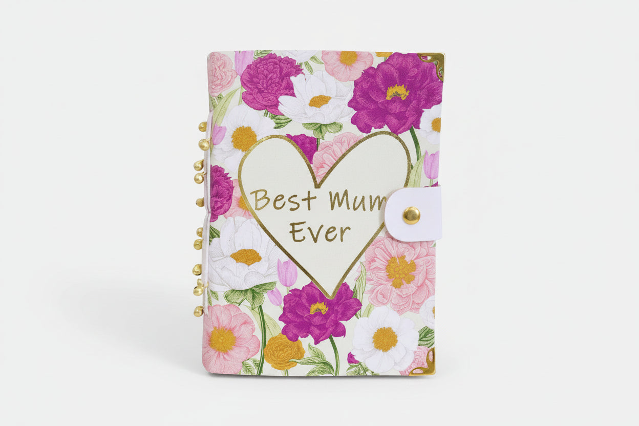 “Best Mum Ever” Leather Notebook