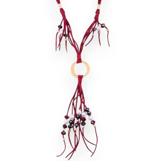 Valentine's Day Gift | Red Western Lariat | Gifts for Her