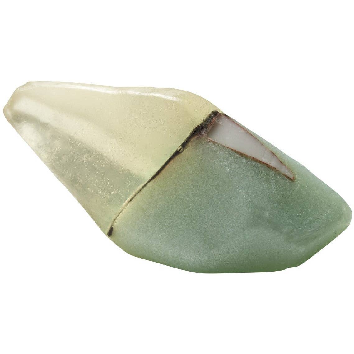 Aquamarine Crystal Soap - with hidden gemstone !
