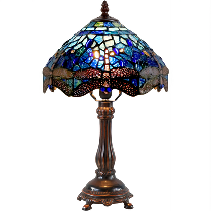 Blue Dragonfly Small Table Lamp