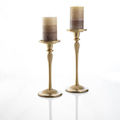 Brass Candlestick 9''
