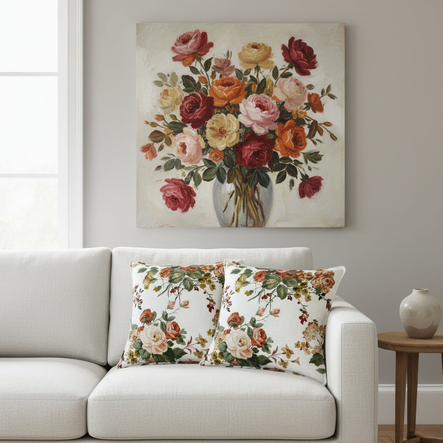 Laura Ashley Rosemore Cushion 50x50cm