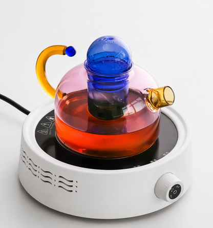 Elegant Borosilicate Glass Tea Set