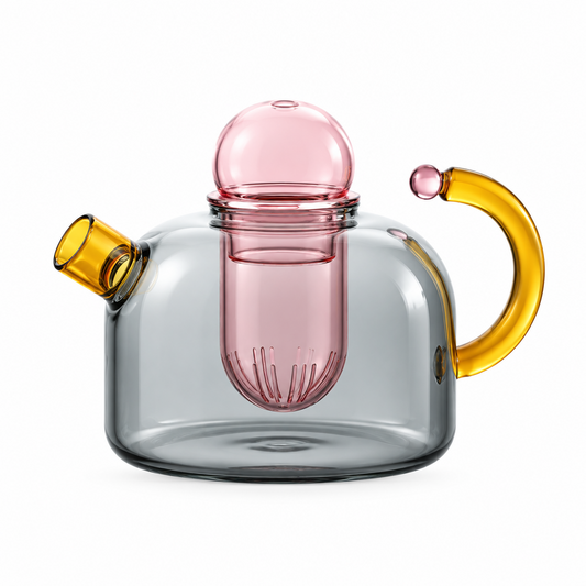 Elegant Borosilicate Glass Tea Set