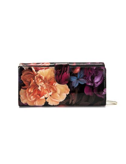 HARRIET LARGE PATENT LEATHER WALLET WITH RFID- WSF2801- NEW IN