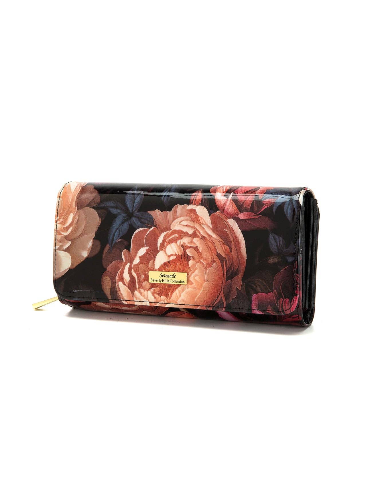 HARRIET LARGE PATENT LEATHER WALLET WITH RFID- WSF2801- NEW IN
