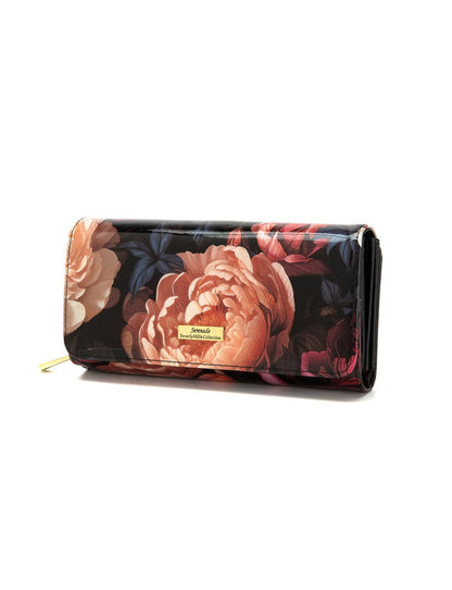 HARRIET LARGE PATENT LEATHER WALLET WITH RFID- WSF2801- NEW IN