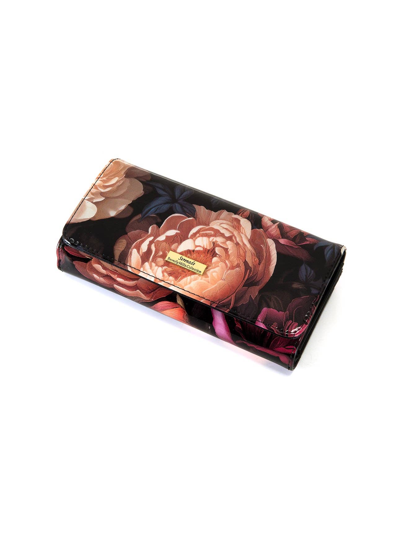 HARRIET LARGE PATENT LEATHER WALLET WITH RFID- WSF2801- NEW IN