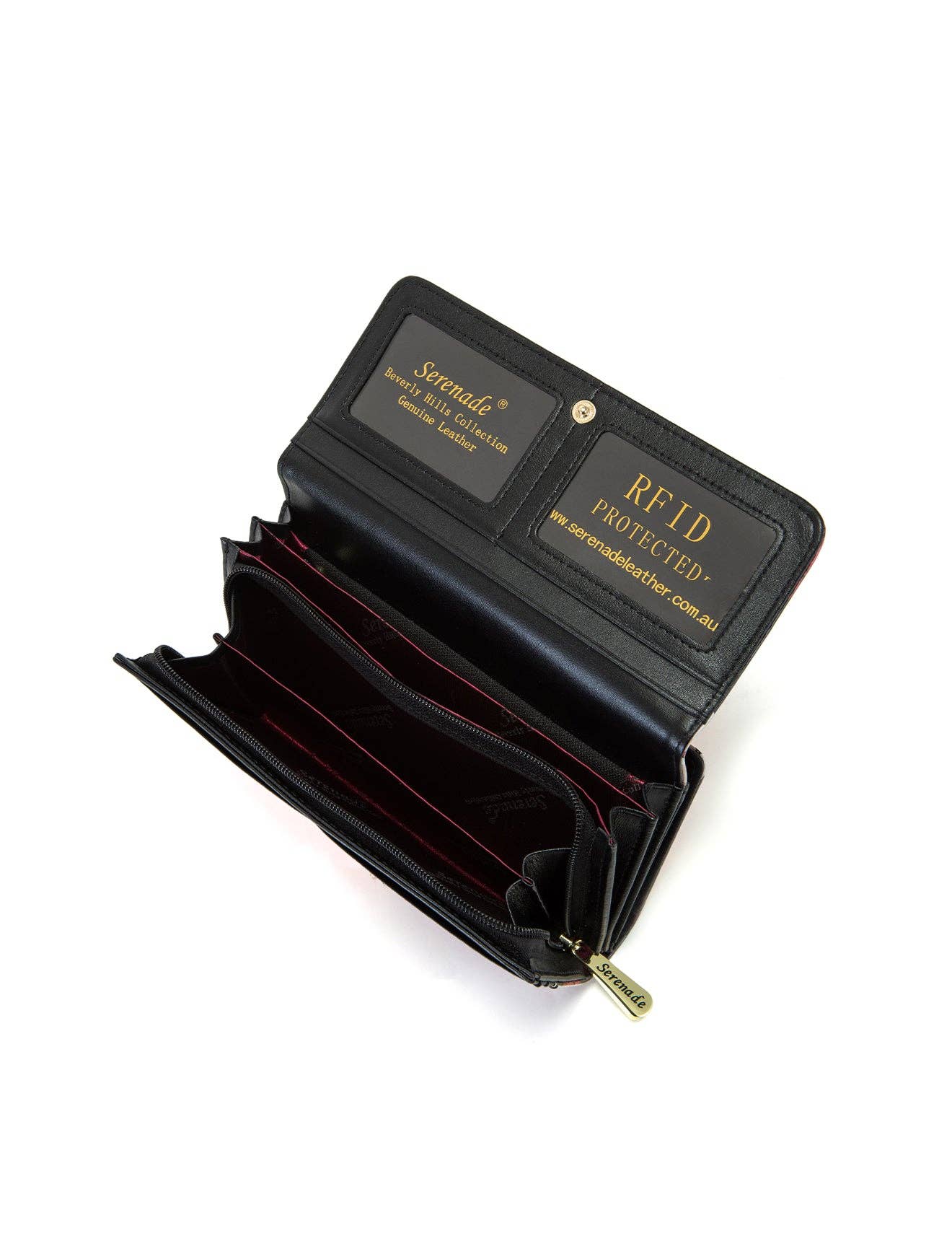 HARRIET LARGE PATENT LEATHER WALLET WITH RFID- WSF2801- NEW IN