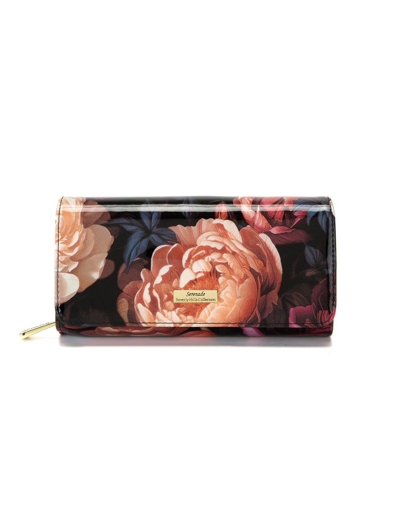 HARRIET LARGE PATENT LEATHER WALLET WITH RFID- WSF2801- NEW IN