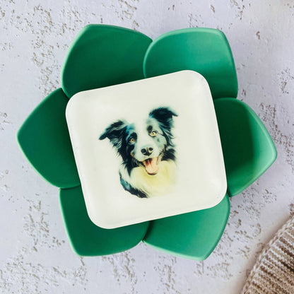 Handmade Artisan Soap | Border Collie (Black) | Canine Charm