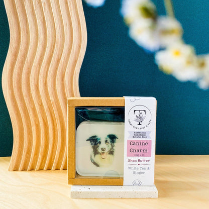 Handmade Artisan Soap | Border Collie (Black) | Canine Charm