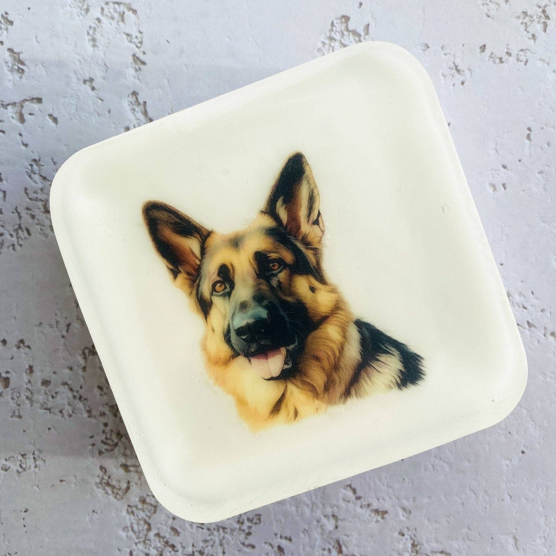 Handmade Artisan Soap | German Shepherd | Canine Charm