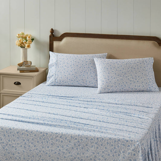 Laura Ashley Campion Seaspray Blue: Queen Bed / Seaspray Blue