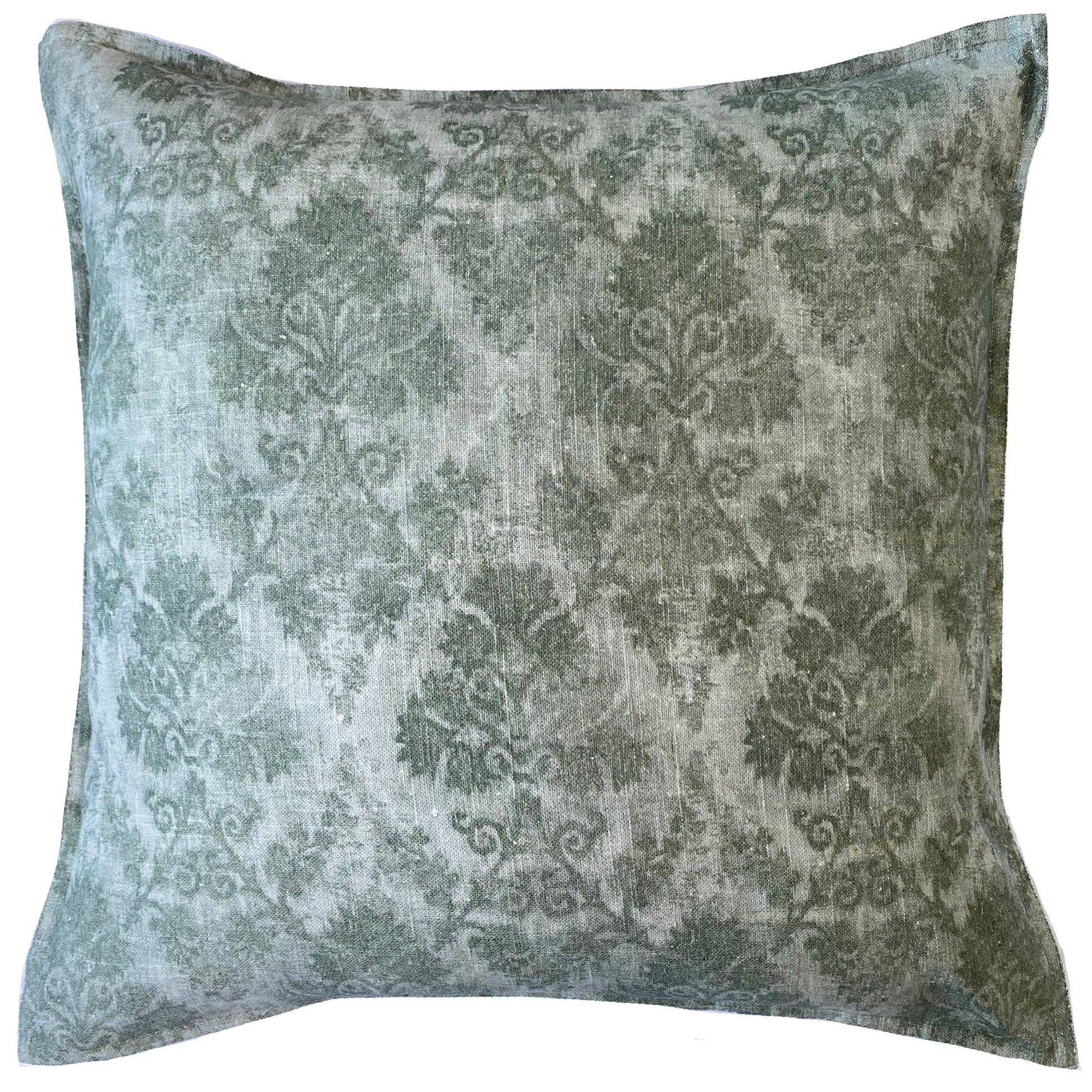 Laura Ashley Forden Cushion: Hedgerow Green / 50x50cm