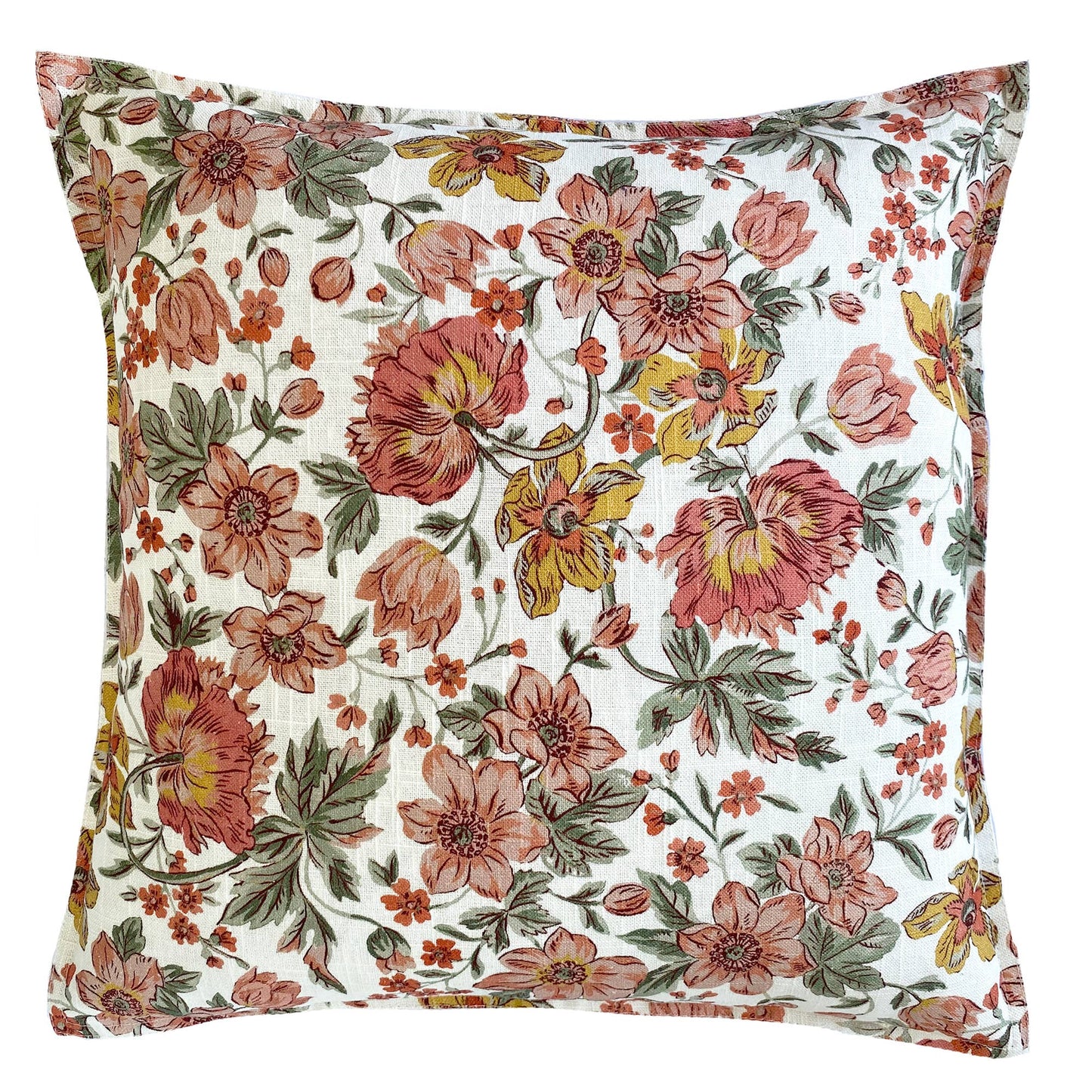 Laura Ashley Lambton Garden Cushion: Plaster Pink / 50x50cm