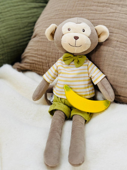 Little Cloud Plush Toy Boy Monkey-Milo