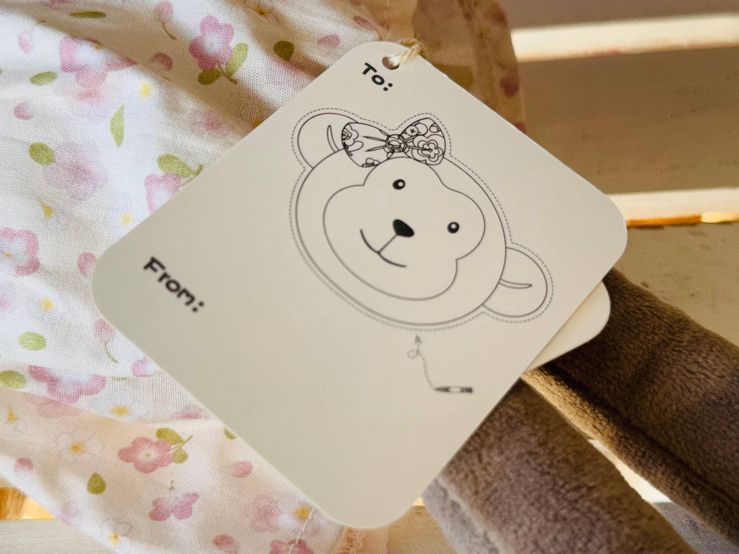 Little Cloud Plush Toy Girl Monkey-Mila