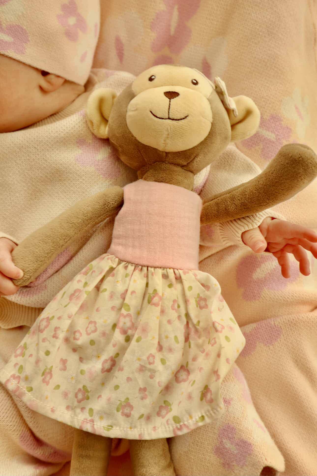 Little Cloud Plush Toy Girl Monkey-Mila