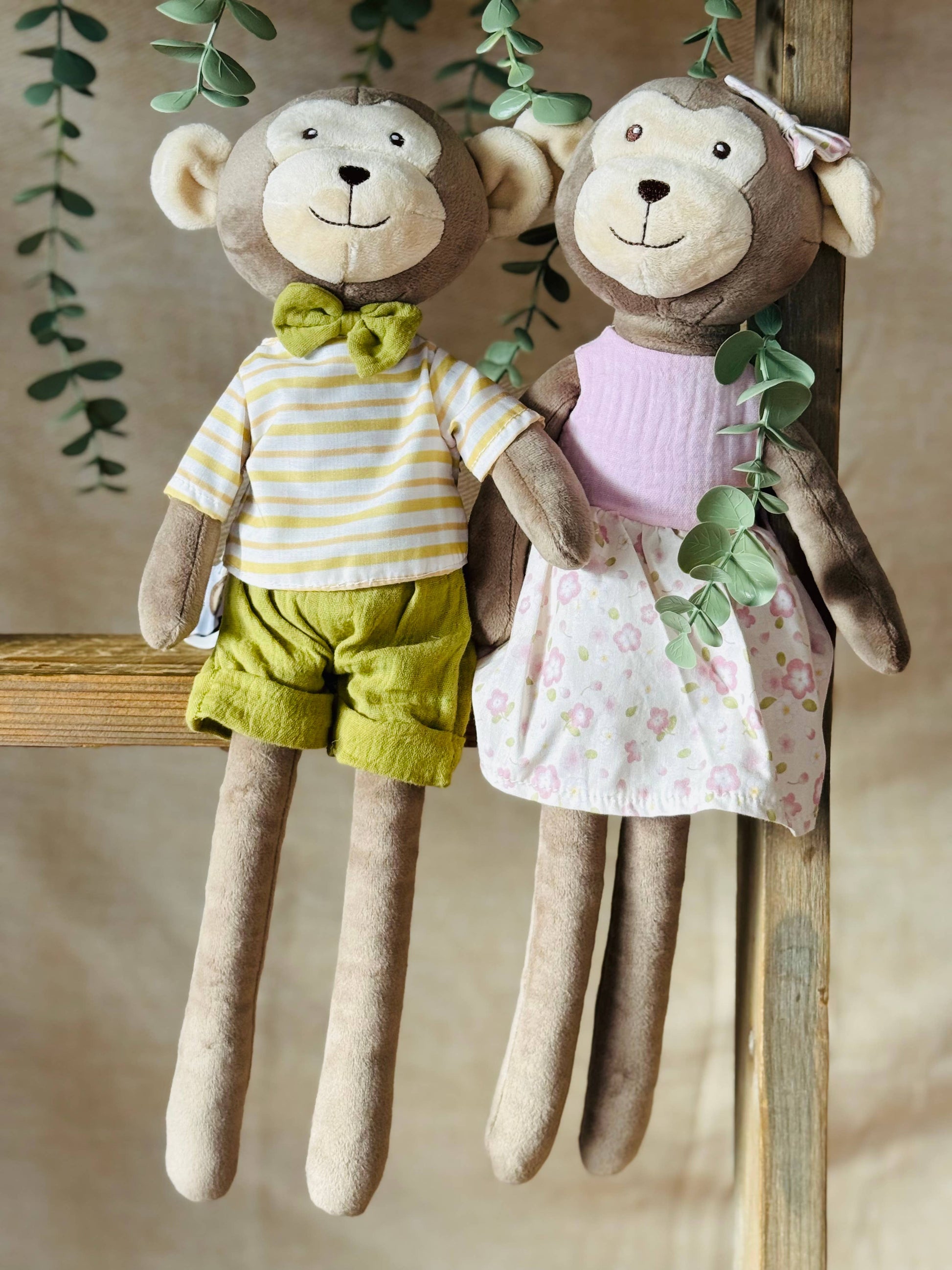 Little Cloud Plush Toy Girl Monkey-Mila