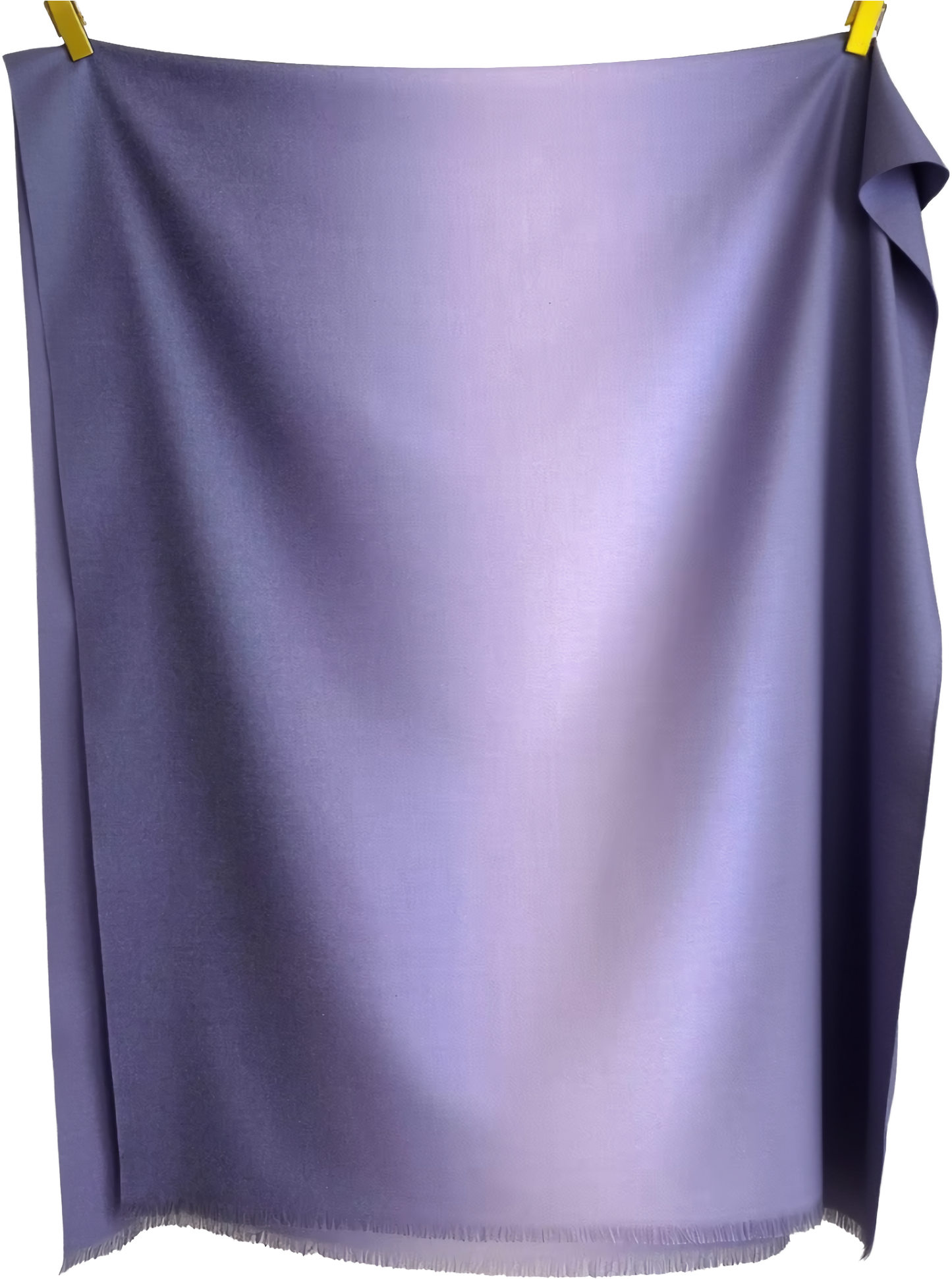Lavender Purple Ombre Faux Cashmere Scarf Elegant Women's Shawl
