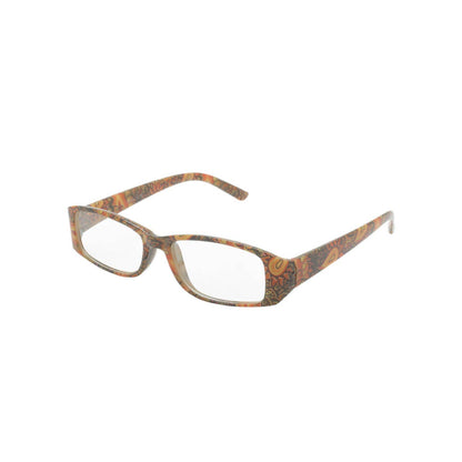 Paisley Pattern Ladies Reading Glasses with Matching Case | Assorted Strengths