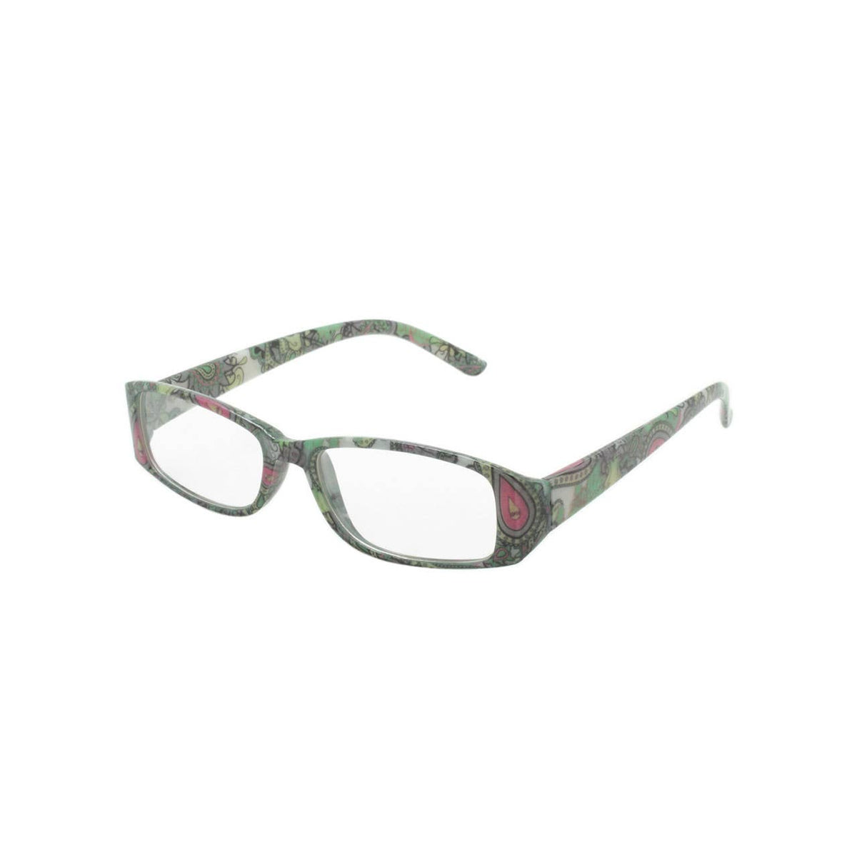 Paisley Pattern Ladies Reading Glasses with Matching Case | Assorted Strengths