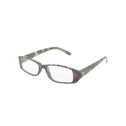 Paisley Pattern Ladies Reading Glasses with Matching Case | Assorted Strengths