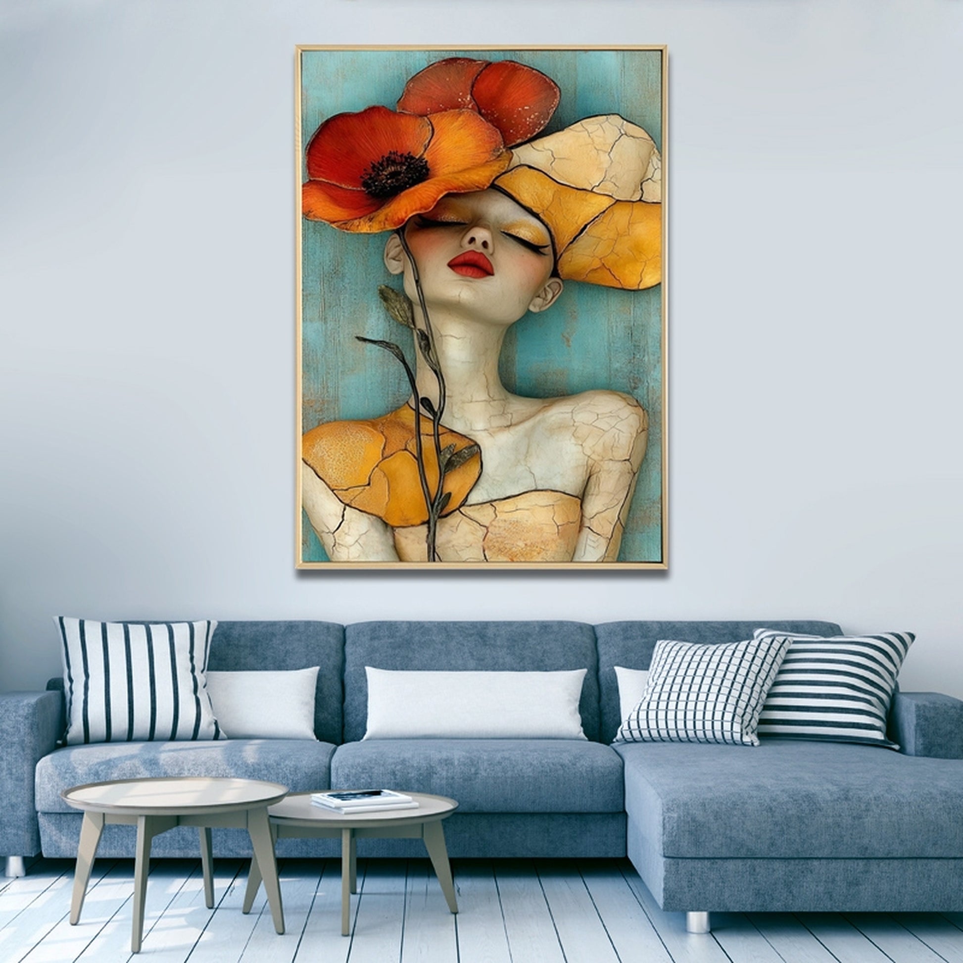 Poppy Brushed Art