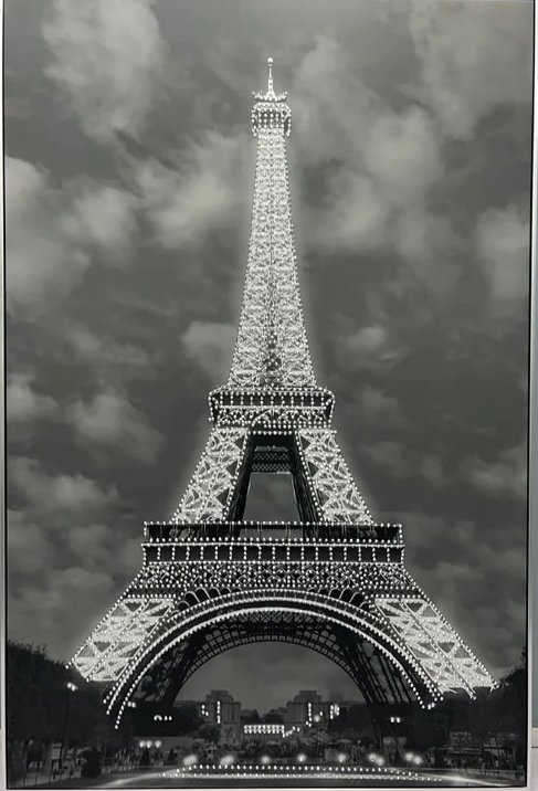 Eiffel Tower Diamond Wall Art