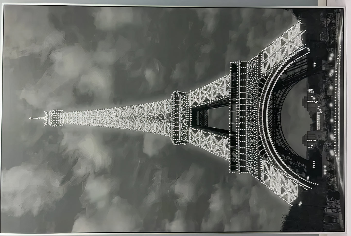 Eiffel Tower Diamond Wall Art