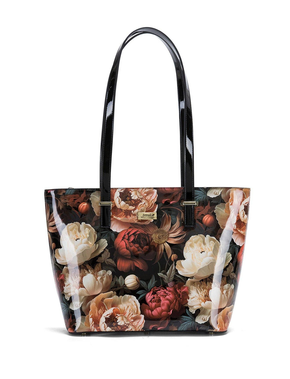 Serenade Elisabetta Patent Leather Tote Bag – Everyday Luxury
