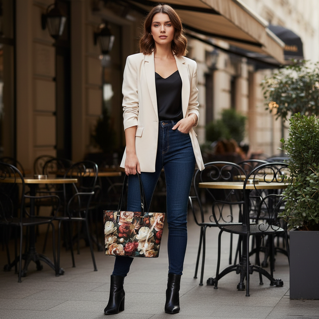 Serenade Elisabetta Patent Leather Tote Bag – Everyday Luxury