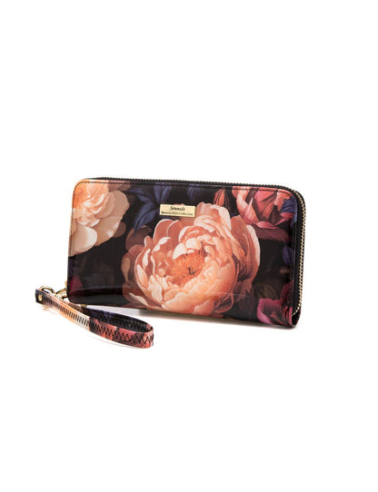 Serenade Harriet Patent Leather Zip Around Wallet – RFID Protected